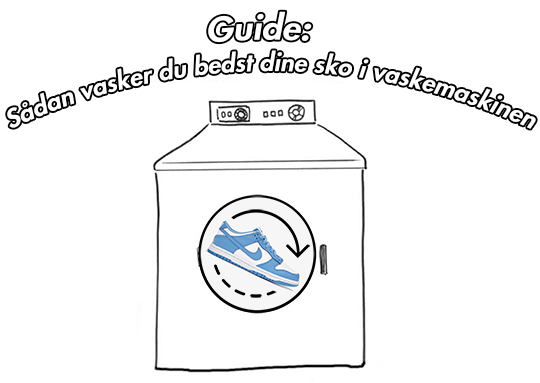 Guide: Sådan vasker du bedst dine sko i vaskemaskinen
