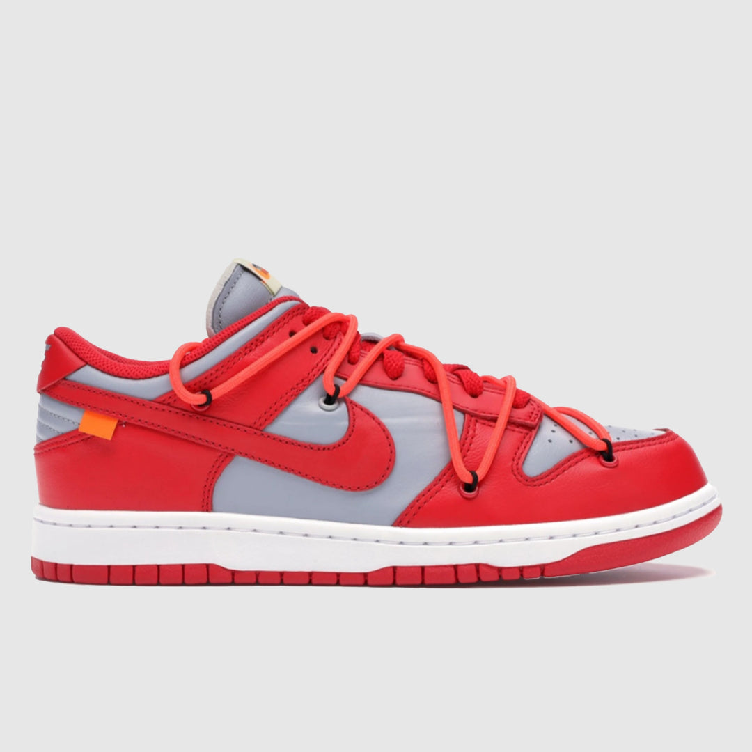 Nike Dunk Low Off-White University Red - Køb Nike Dunk Low hos Undefined Market - undefinedmarket.dk