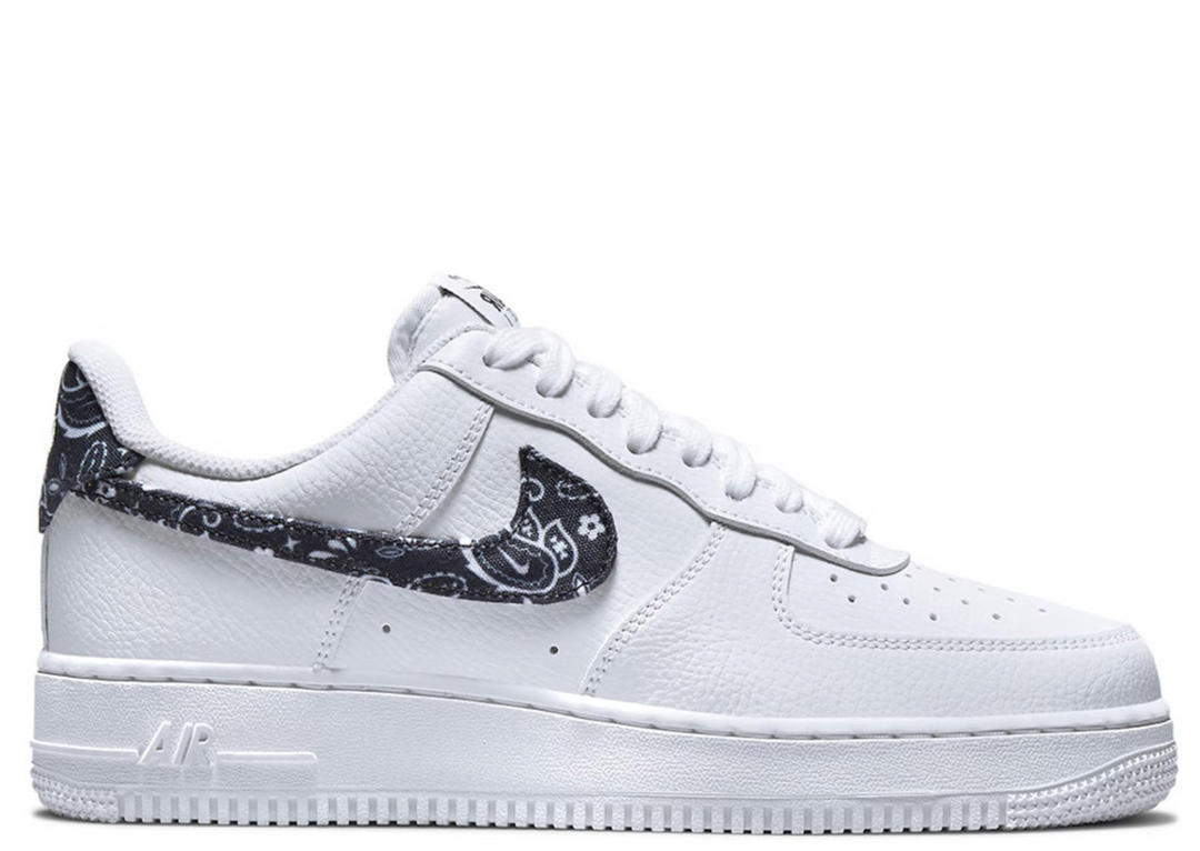 Nike Air Force 1 Low White Black Paisley - Undefined Market